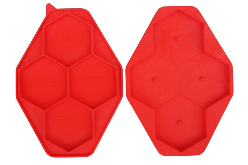 Shape + Store Burger Master MAX 4-in-1 Burger Press by Shape+Store. Makes Makes Four 1/3 to 1/2 Pound Burgers, Easy-To-Clean & Dishwasher Safe - Image 3